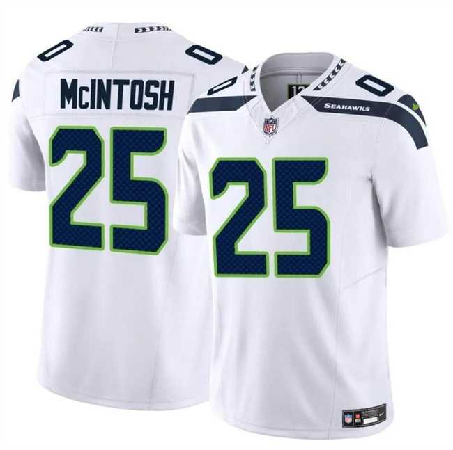 Men & Women & Youth Seattle Seahawks #25 Kenny McIntosh White 2024 F.U.S.E Vapor Limited Football Stitched Jersey,We sell and wholesale Men & Women & Youth Seattle Seahawks #25 Kenny McIntosh White 2024 F.U.S.E Vapor Limited Football Stitched Jersey on line form chian!